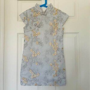 Girls Hanfu Tang suit summer dress Chinese Qipao Dress